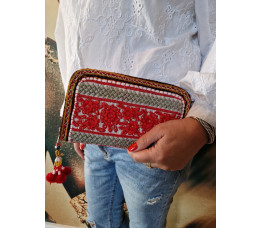 CLUTCH IBIZA rood