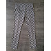 TRAVEL BROEK PRINT zwart/wit