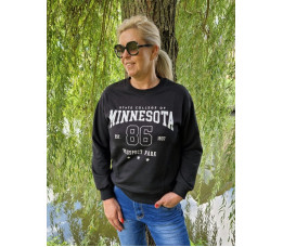 SWEATER MINNESOTA zwart