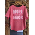 MORE AMOR roze