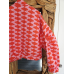 BOMBER JAS oranje/roze