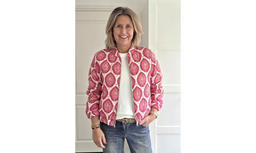 BOMBER JASJE roze