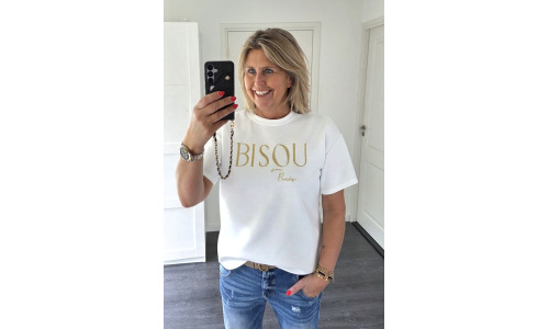 BISOU ecru/goud