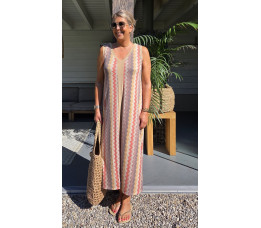 JURK LIA oranje/bruin