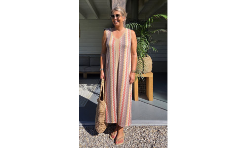 JURK LIA oranje/bruin