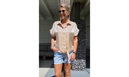 BLOUSE JOY goud
