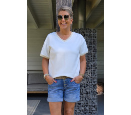 SHIRT FARAH ecru/goud