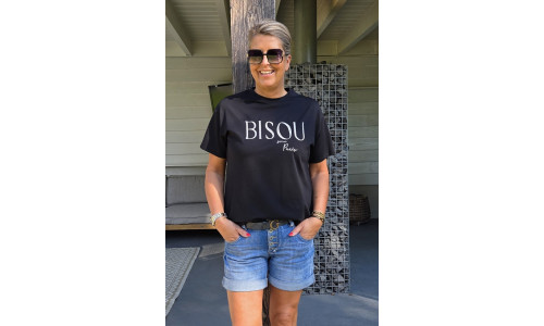 SHIRT BISOU zwart