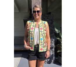 GILET IBIZA geel