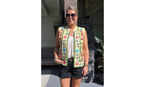 GILET IBIZA geel