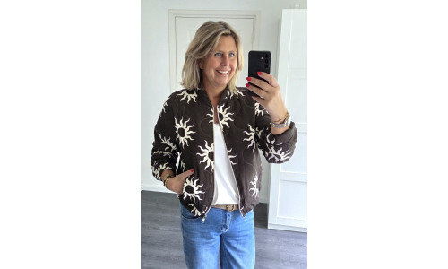 BOMBER JASJE zon bruin