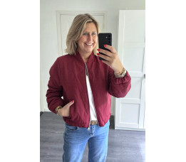 BOMBER JASJE  bordeaux 