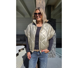 BODYWARMER goud