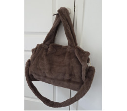 FAUX FUR TAS bruin