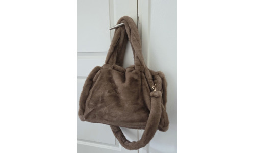 FAUX FUR TAS taupe FAUX FUR TAS taupe