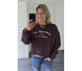 LE MARAIS bruin/zand