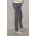 MOM JEANS grijs