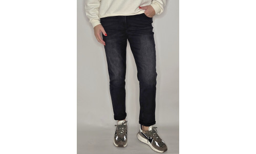 MOM JEANS zwart