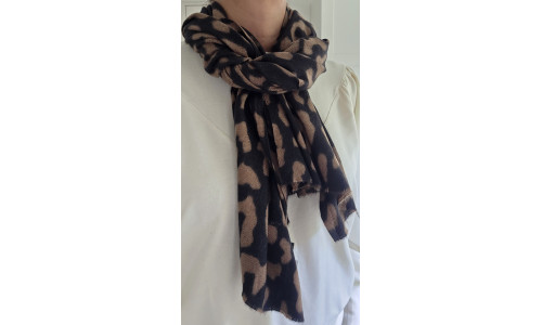 SJAAL BRITT zwart/taupe