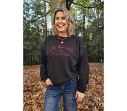 LE MARAIS zwart/bordeaux LE MARAIS zwart/bordeaux