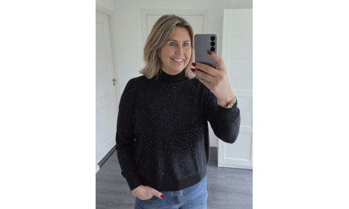 COLTRUI GLITTER zwart