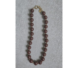 KRALEN KETTING bruin