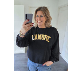 L'AMORE zwart/goud L'AMORE zwart/goud