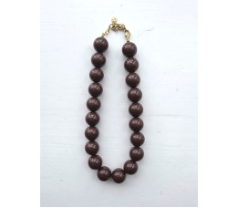 KRALEN KETTING DIK bruin KRALEN KETTING DIK bruin