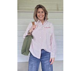 BLOUSE ST BARTH zand