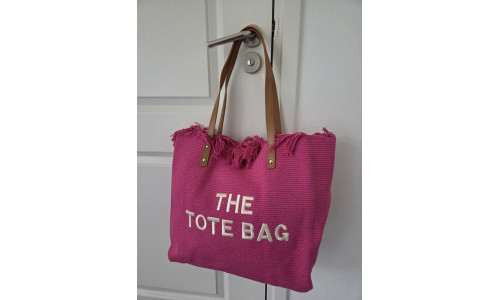 THE TOTE BAG roze