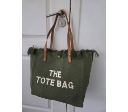 THE TOTE BAG groen
