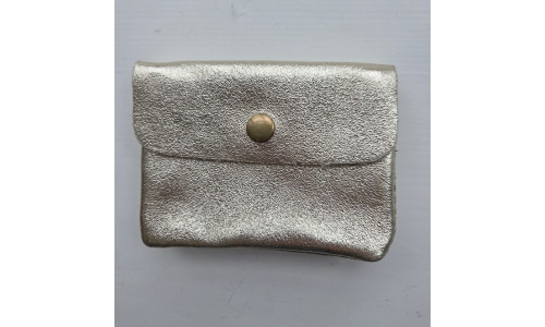 PORTEMONNEE GOUD klein