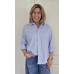 BLOUSE SAAR licht blauw/wit BLOUSE SAAR licht blauw/wit