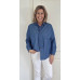 BLOUSE SAM donker blauw