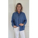BLOUSE SAM donker blauw
