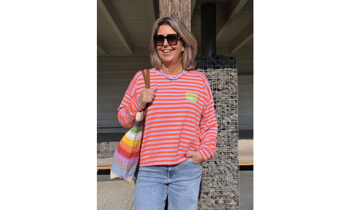 BISOUS PARIS paars/oranje