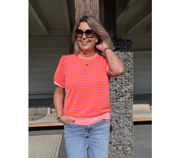 SHIRT KATE roze/oranje