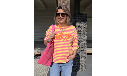 VINTAGE geel/roze/oranje VINTAGE geel/roze/oranje