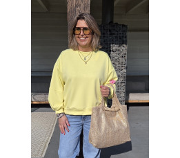SWEATER MEXIE geel