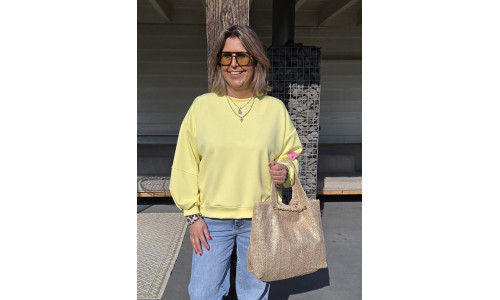 SWEATER MEXIE geel SWEATER MEXIE geel