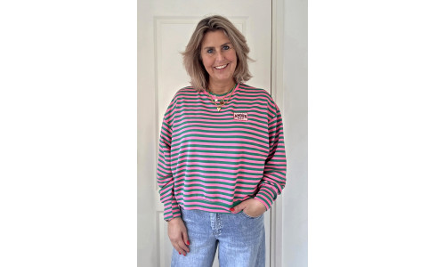 AMOUR PARIS groen/roze