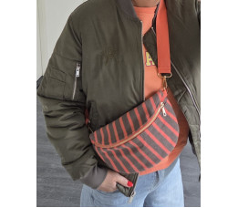 TASJE LUUS oranje/groen TASJE LUUS oranje/groen