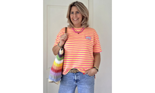 MON CHERIE roze/geel