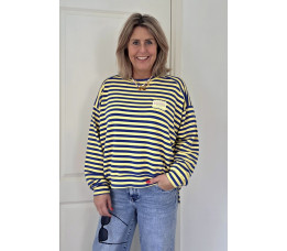 BISOUS PARIS kobalt/geel