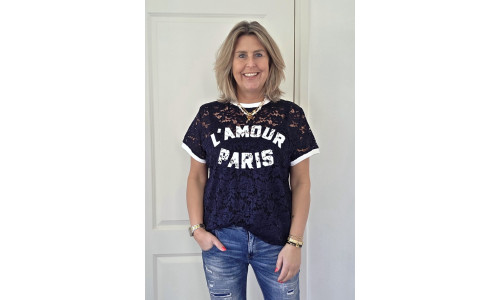 L'AMOUR PARIS blauw
