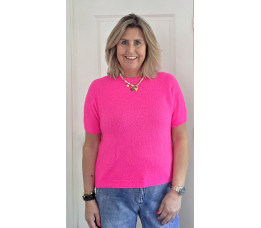 ALPACA TRUITJE hard roze