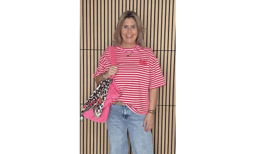 GOOD VIBES rood/roze