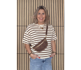 TRUITJE MILOU bruin/ecru