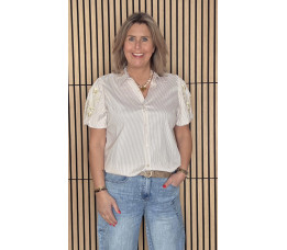STREEP BLOUSE bloem