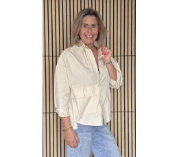 BLOUSE PATTY zand